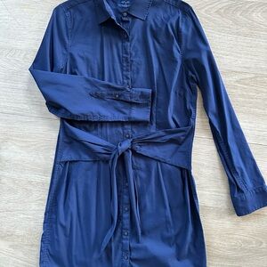 UNTUCKit Dark Blue Collared Dress